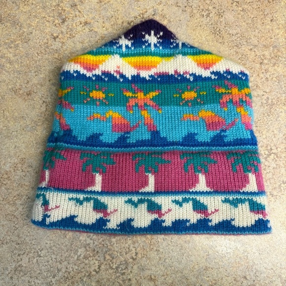 Vintage Flanders Design beanie winter hat - Picture 2 of 5